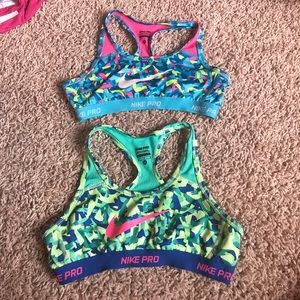 Nike Girls Pro Sports Bra (pack of 2)